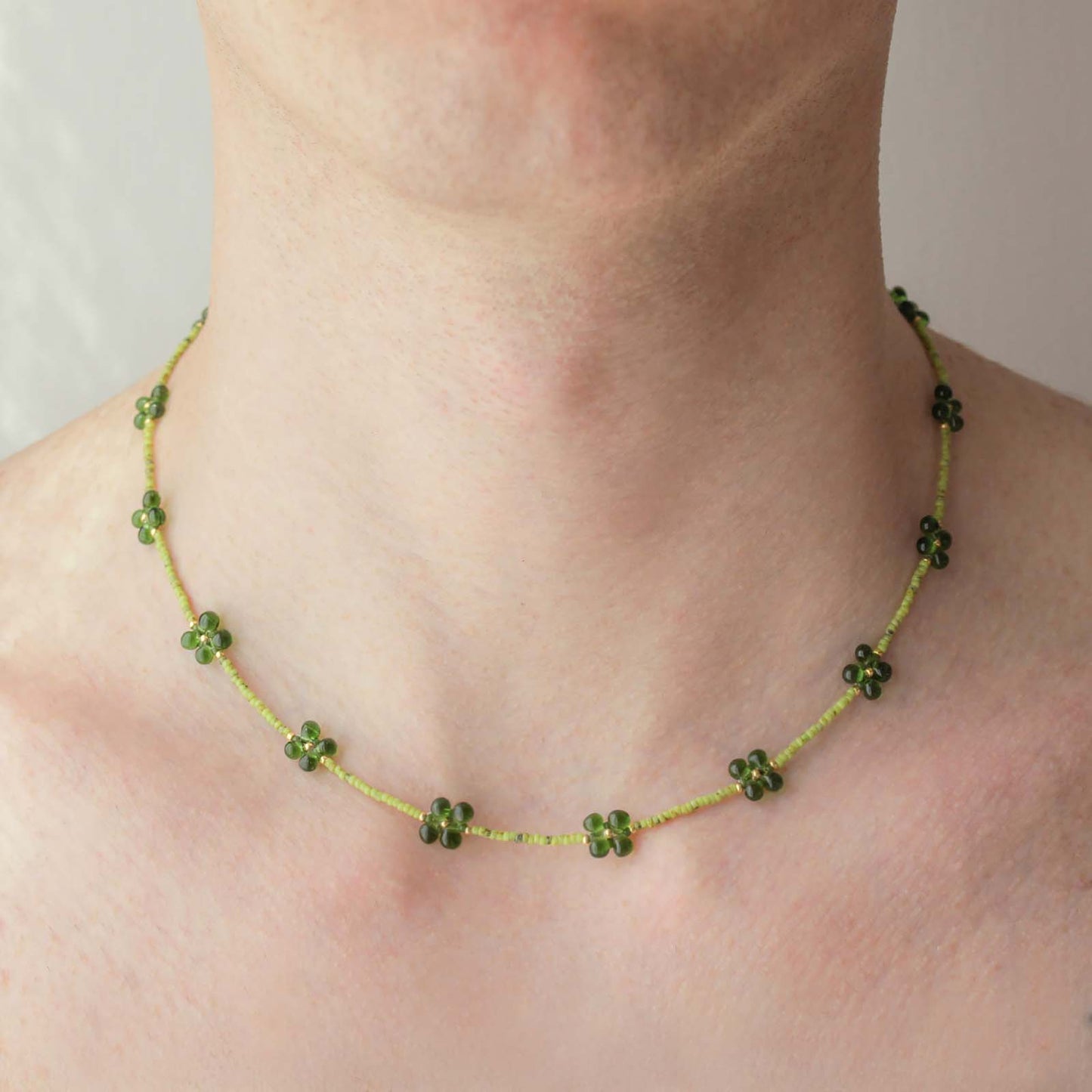Collana quadrifogli