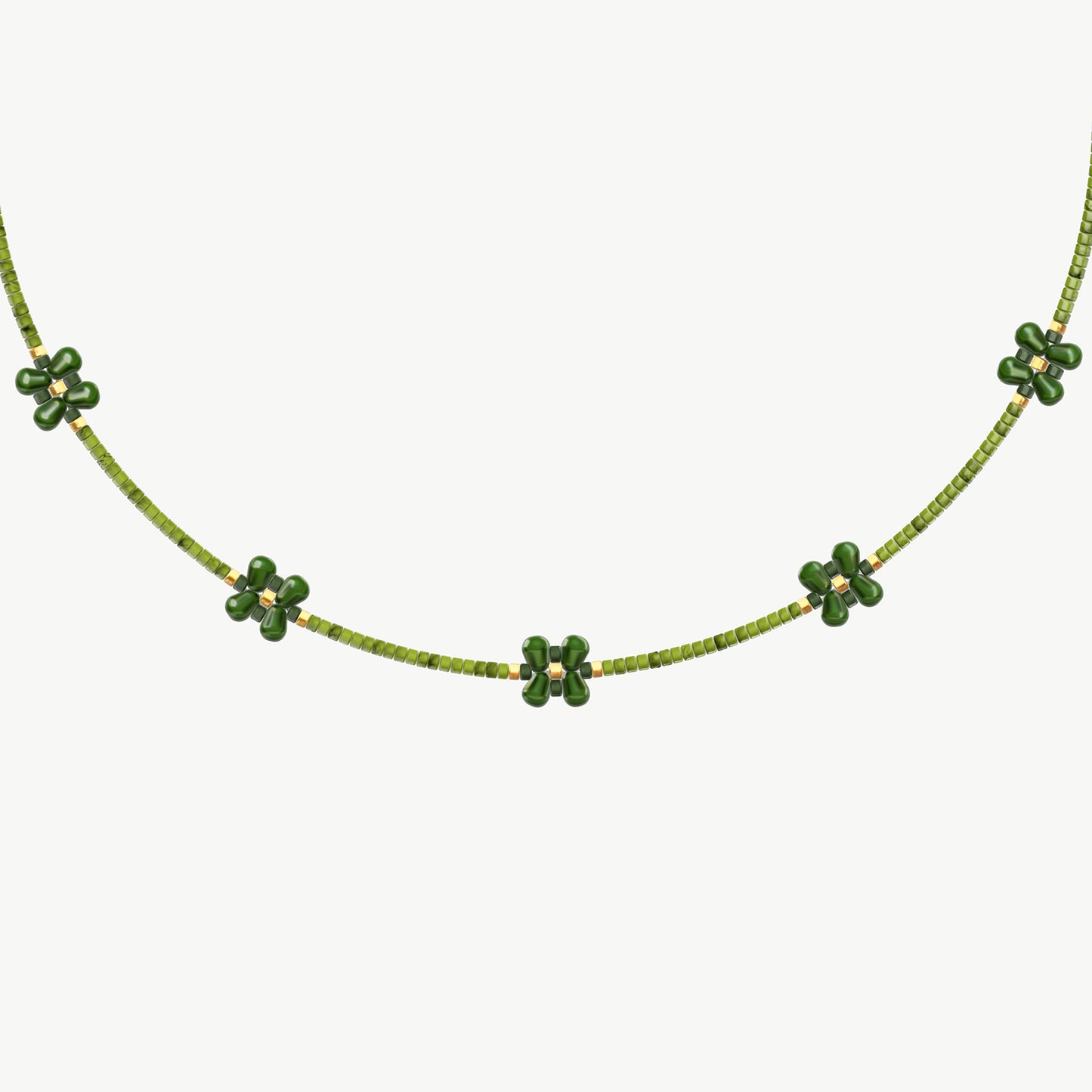 Collana quadrifogli