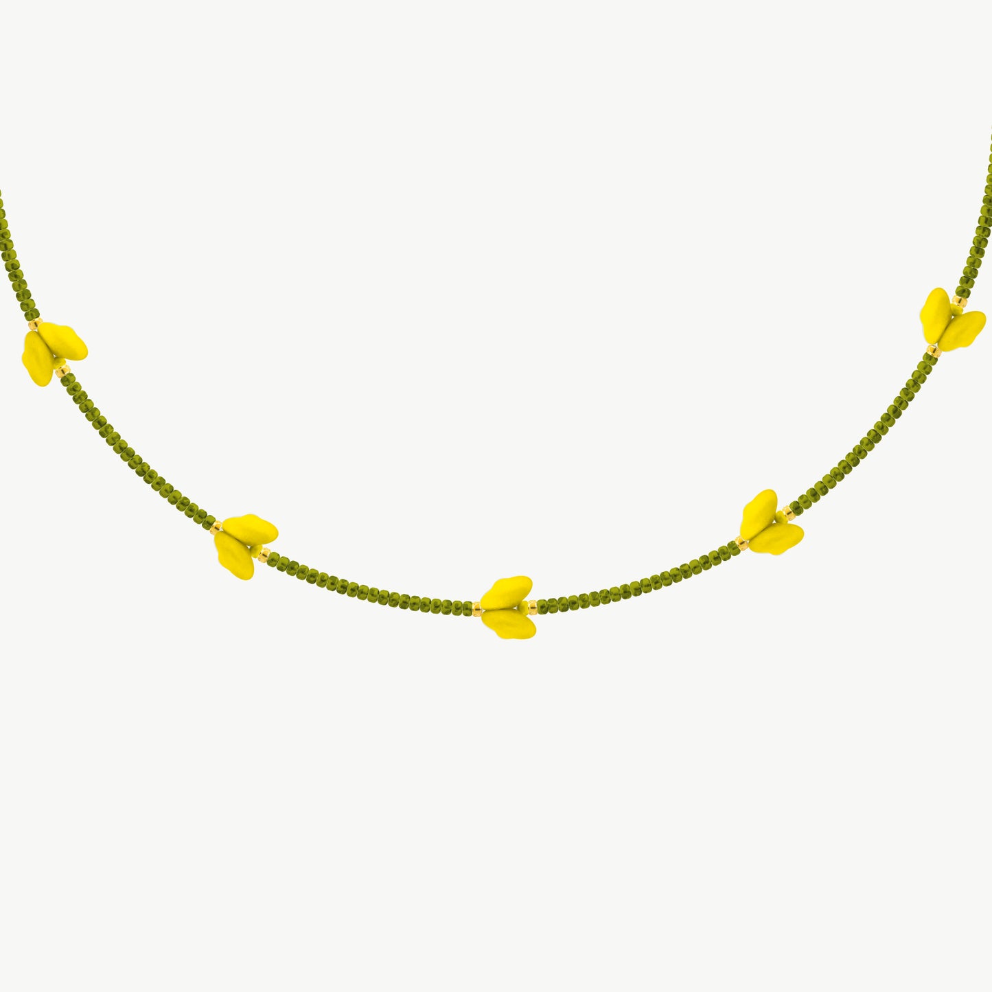 Collana tulipani gialli