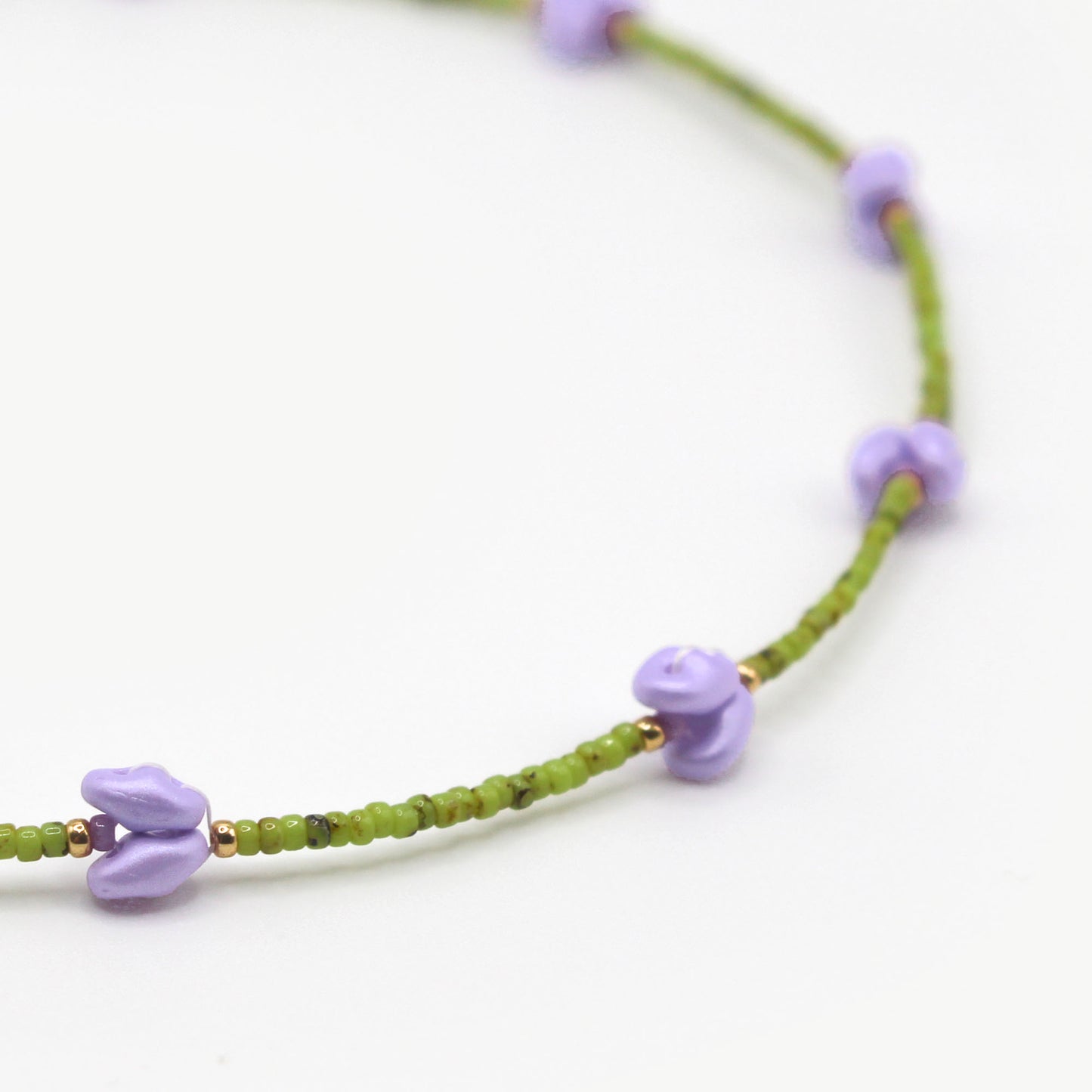 Collana tulipani lilla
