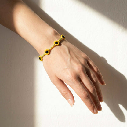 Bracciale girasoli