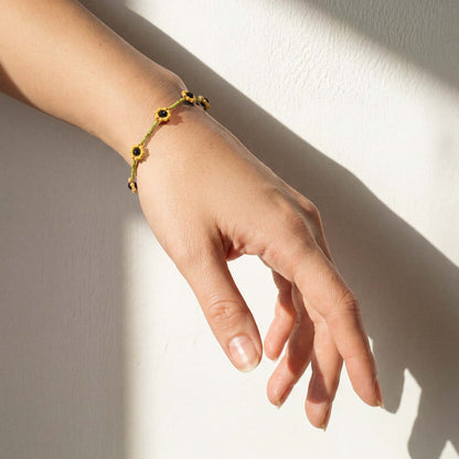 Bracciale girasoli
