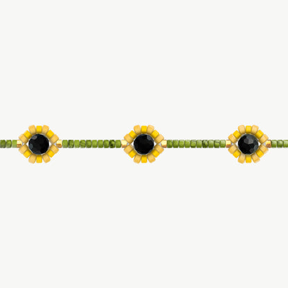 Bracciale girasoli