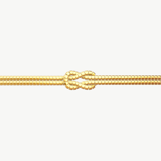 Bracciale nodo oro