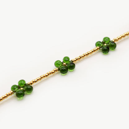 Bracciale quadrifogli oro