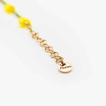 Bracciale tulipani gialli