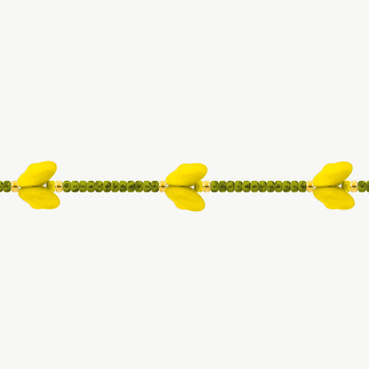 Bracciale tulipani gialli