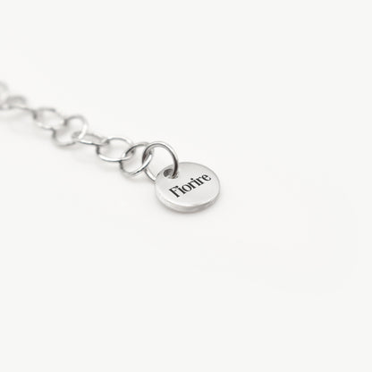 Collana argento con pendente margherita