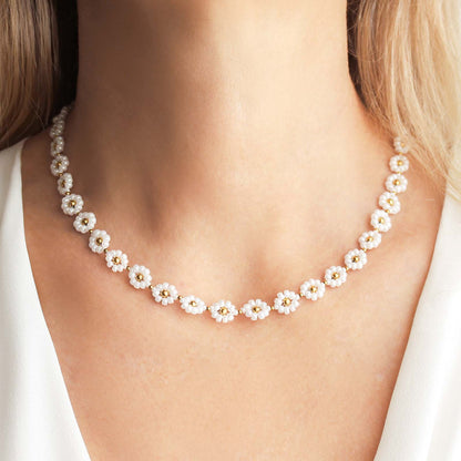 Collana Eden con margherite