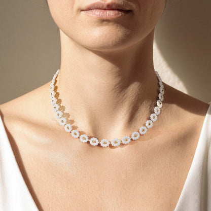 Collana Eden con margherite