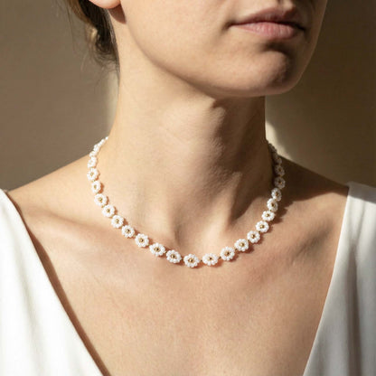 Collana Eden con margherite