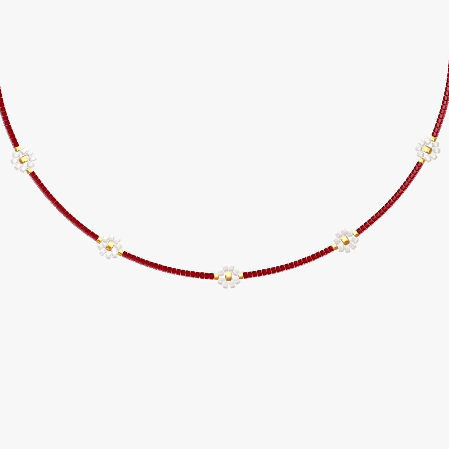 Collana margherite d'autunno