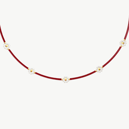 Collana margherite d'autunno