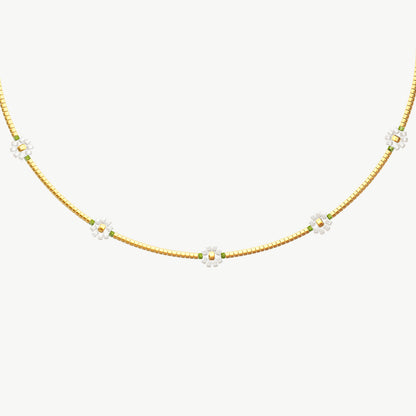 Collana margherite al meriggio