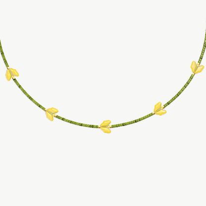 Collana tulipani gialli