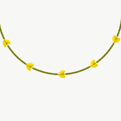 Collana tulipani gialli