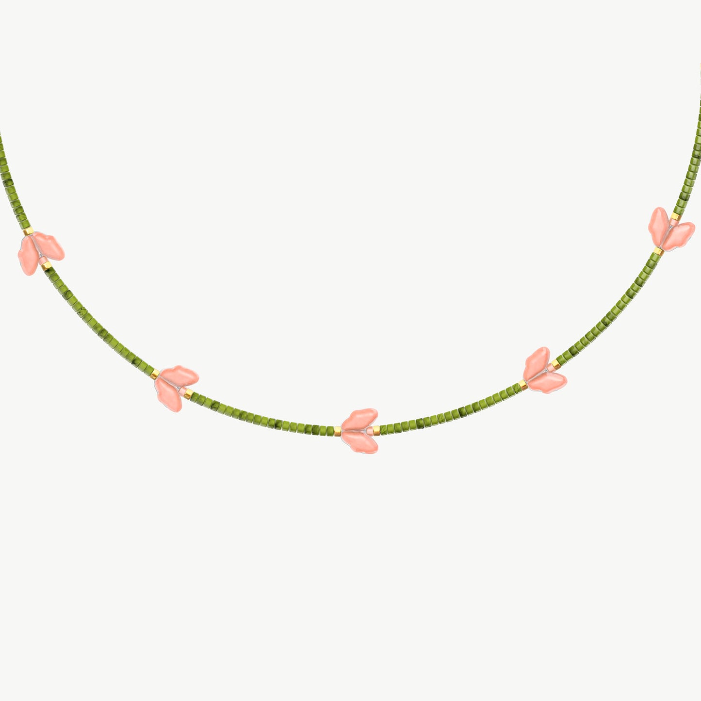 Collana tulipani pesca