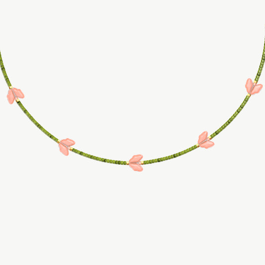 Collana tulipani pesca