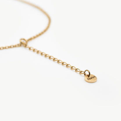 Collana oro con pendente margherita