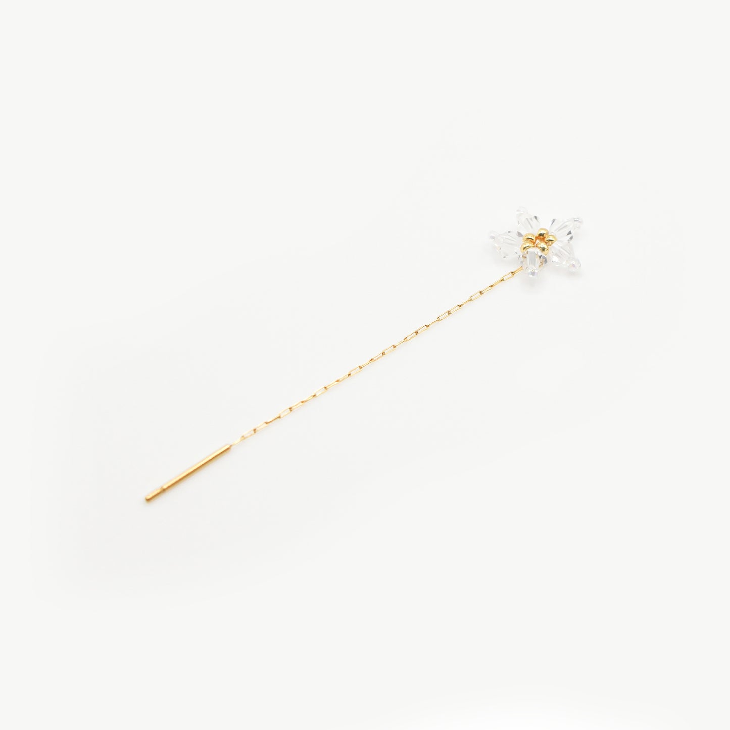 Orecchino stella alpina